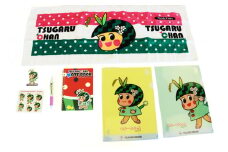 つがーるちゃん文房具 7点セット つがる市 マスコットキャラクター ゆるキャラグッズ [0408]