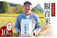 100年続く米農家 特別栽培米 ～観音米～ 10kg （令和6年産） 【マルサンファーム】 白米 精米 米 お米 おこめ コメ 東北 青森県 平内町 F21J-201