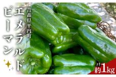 エメラルドピーマン 約1kg 【レッドファーマー】 ピーマン 野菜 美味しい 新鮮 甘い 夏野菜 サラダ おいしい 旬 国産 旬の野菜 旬野菜 新鮮 お取り寄せ 送料無料 F21J-233