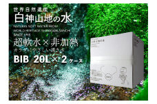 白神山地の水20L×2ケース
