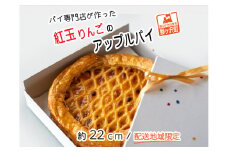 アップルパイ 青森 パイ専門店が作った 紅玉 りんごのアップルパイ 22cm パイ 専門 りんご アップル りんごパイ スイーツ お菓子 菓子 洋菓子 焼き菓子 デザート おやつ 取り寄せ お取り寄せ フルーツ 果物 お土産 青森県 冷蔵 ※配送地域限定