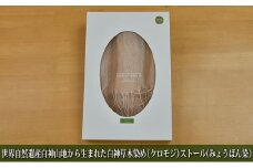 世界自然遺産白神山地から生まれた「白神草木染め（クロモジ）ストール（みょうばん染）」