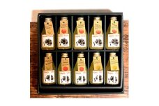 あっぷるぱぱ　小瓶180ml　5種バラエティー10本セット(各2本)　【1097023】
