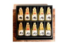 あっぷるぱぱ　小瓶180ml　5種バラエティー10本セット(各2本)　【1097023】