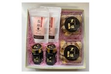 にんにく塩×2袋・黒にんにく約100g×2パック・黒にんにくペースト70g×2本【1104308】
