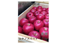青森県藤崎町産りんご　完熟シナノスイート　家庭用　約5kg【1110660】