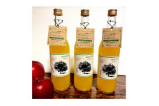 Apple juice 食物繊維　plus　750ml×3本【1388014】