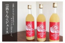 山善 齊藤農園　完熟りんごジュース720ml 12本セット