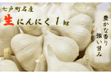 【2025年7月発送】【早期予約品】貴重な生にんにく（1kg）　【02402-0089】