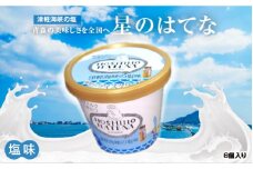星のはてな　津軽海峡の塩味　6個入り　アイス