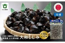 青森県 小川原湖産 冷凍 大和しじみLサイズ  1.5㎏（150g×10パック）