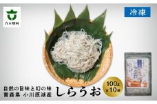 青森県 小川原湖産 冷凍 しらうお 1kg