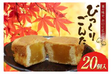 お菓子 びっくりごんた 20個入 [西洋菓子パン工房モンターニュお菓子のやまろく 青森県 おいらせ町 oi02ayo690000] 栗菓子 スイーツ 洋菓子 栗スイーツ 栗 くり セット
