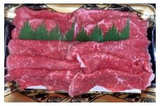 希少牛 陸マグロ（大間牛）すき焼き用もも　300ｇ相当
