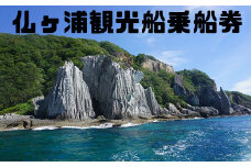 仏ヶ浦観光船乗船券２枚組