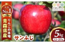 りんご【サンふじ】約5kg（12～20玉）【2025年産・先行予約】★2025年12月中旬頃より順次発送予定★ 青森県三戸町産 りんご サンふじ 2025年産 先行予約 サンふじりんご 蜜入り 旬 甘い 青森県三戸町 H2857