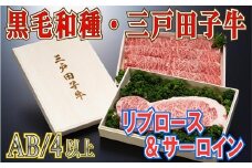 【黒毛和牛A4・B4等級以上】リブロース460g & サーロイン200g