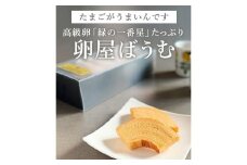 緑の一番星たっぷり♪卵屋ばうむくーへん　６個（16g・3個入×2箱） 新鮮 卵 バウムクーヘン 焼き菓子 バームクーヘン カット 贈答 土産 高級卵 国産 青森県 三戸町 AR-25-012