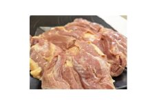 青森シャモロックもも肉　1kg×4パック　冷凍【1498610】