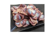 ＜希少部位＞青森シャモロック　砂肝1kg×2パック　冷凍【1498631】