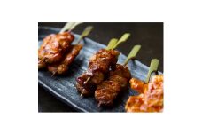 青森シャモロック焼き鳥40本セット　とっても美味しい!プリプリの歯ごたえがクセになります!【1043207】