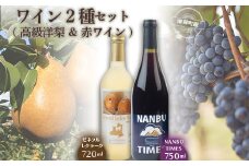 ゼネラル・レクラーク ＆ NANBU TIMES ワイン 2本セット ゼネラル レクラーク 洋梨 洋ナシ F21U-072