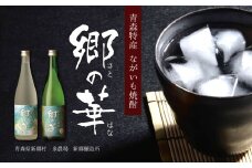 ながいも焼酎　郷の華　７２０ｍｌ　２５度＋２０度　２本セット（化粧箱入り）