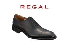 紳士ビジネスシューズリーガルREGAL 315R 24.0cm ストレートチップ ブラック〈盛岡市産モデル〉