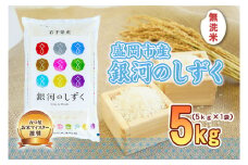 佐々木米穀店 米 五つ星お米マイスター推奨  銀河のしずく無洗米  5kg 岩手 盛岡市産 お米 白米 精米 ご飯 ブランド米 新米 令和6年産 産地直送 送料無料 コメ こめ おこめ 令和6年 2024年 岩手県 盛岡 盛岡市