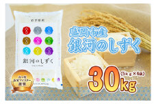 佐々木米穀店 米 五つ星お米マイスター推奨  銀河のしずく 30kg (5kg×6袋)  岩手 盛岡市産 お米 白米 精米 ご飯 ブランド米 新米 令和6年産 産地直送 送料無料 コメ こめ おこめ 令和6年 2024年 岩手県 盛岡 盛岡市