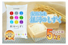 佐々木米穀店 米 五つ星お米マイスター推奨  銀河のしずく 5kg 岩手 盛岡市産 お米 白米 精米 ご飯 ブランド米 新米 令和6年産 産地直送 送料無料 コメ こめ おこめ 令和6年 2024年 岩手県 盛岡 盛岡市