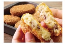 レンジでチンOK！「いわて漢方和牛コロッケ＆バターしょうゆコロッケ 総数8個」＆「甘酒ミルクプリン3個」セット