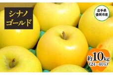 盛岡から「農で人をつなぐ」藤与果樹園：シナノゴールド10kg フルーツ 果物 旬のフルーツ 旬の果物 旬 冬 岩手 盛岡 産地直送 玉数指定不可 詰め合わせ 岩手 盛岡