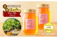 盛岡市 大西養蜂場 盛岡産はちみつ【たっぷり 600g 瓶 りんご 2本 セット】 非加熱 大西養蜂場 天然蜂蜜 天然 蜂蜜 ハチミツ 国産 リンゴ 林檎 りんごはちみつ 国産はちみつ 非加熱はちみつ 非加熱 瓶 瓶詰め 岩手 岩手県