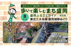 【盛岡ふるさとガイドと歩く】歩いて楽しむまち盛岡 Bコース 東北三大名城 盛岡城跡めぐり