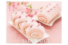 さくら満開モンブランロール お菓子 スイーツ ロールケーキ 