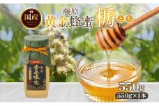 藤原黄金蜂蜜 栃 550g はちみつ とち 国産 単花蜜 朝しぼり 完熟 ハチミツ パン 菓子 トースト ホットケーキ ヨーグルト 調味料 隠し味 お取り寄せ 瓶 容器 常温 常備 送料無料 藤原養蜂場 岩手県 盛岡市