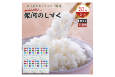 【3か月定期便】盛岡市産銀河のしずく【無洗米】30kg×3か月