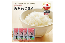 【9か月定期便】盛岡市産あきたこまち【無洗米】20kg×9か月
