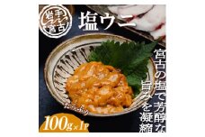 塩うに100g×1ケ　三陸宮古産【1462718】