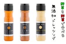 花巻産まるごと野菜ドレッシング3本セット 【004】