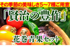 賢治の豊作　花巻産旬野菜セット 【380】