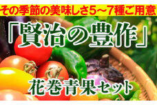賢治の豊作　花巻産旬野菜セット 【380】