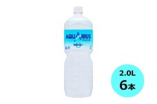 ゼロカロリー で 熱中症 対策 に おすすめ！アクエリアス ゼロ 2L ペットボトル × 6本 【655】