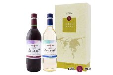 ≪母の日ギフト≫エーデルワイン　コンツェルト 辛口２本セット（赤 ・白） 【389G】