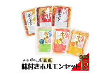 味付きホルモンセット 1.5kg ＜肉の匠 中むら屋厳選＞  【1129】