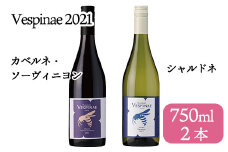 Vespinae2021カベルネ・ソーヴィニヨン & Vespinae2021シャルドネ　2本セット【1421】