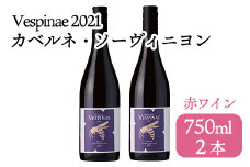 Vespinae 2021 カベルネ・ソーヴィニヨン 750ml  2本セット 赤ワイン  【1419】