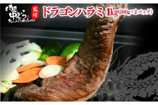 肉匠ドラゴンハラミ 1kg (500g×2パック) 【1611】