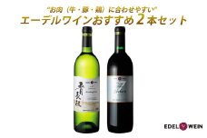 エーデルワイン お肉に合うおすすめワイン2本セット 赤ワイン 白ワイン 【1981】